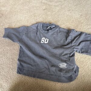 Zara Kids Gray Jersey with White Accents